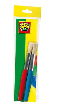 SES Creative® Barnebørste tykk, sett med