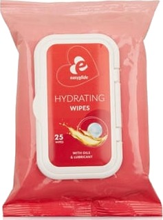 Hydrating Wipes With Lubricant & Oils 25-pack