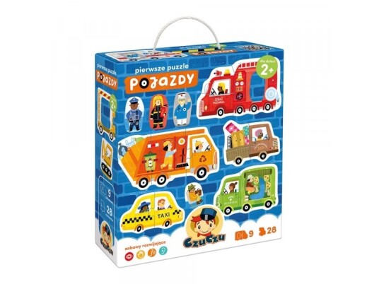 Czuczu First Vehicles Puslespill 28 Deler