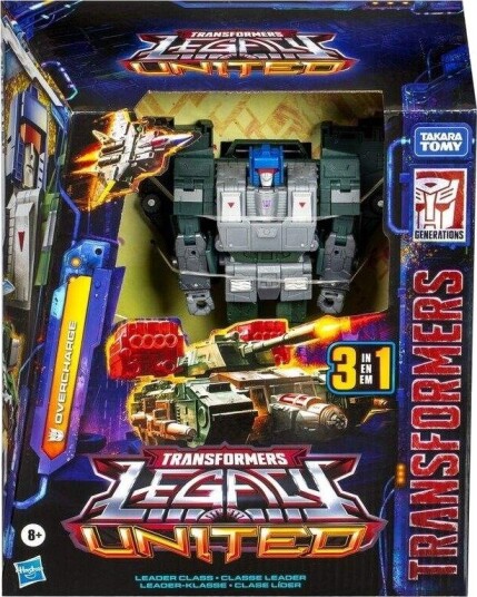 Northix Transformers Legacy United Overcharge Actionfigur 19 cm