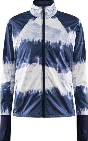 Craft Women's Adv Essence Wind Jacket XS Multi-Blues Craft Women's Adv Essence Wind Jacket XS Multi-Blues