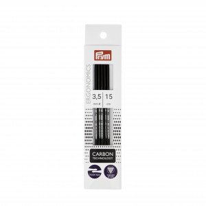 Prym Ergonomics Strømpepinne Carbon 15cm 4,00mm