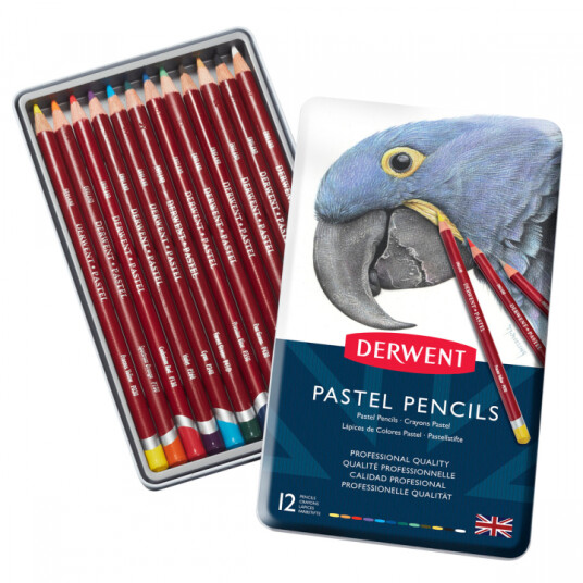 Derwent Pastel Fargeblyanter 12-sett