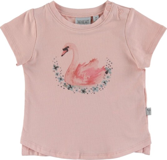 Wheat T skjorte Swan Powder Wheat 62 T skjorte Rosa
