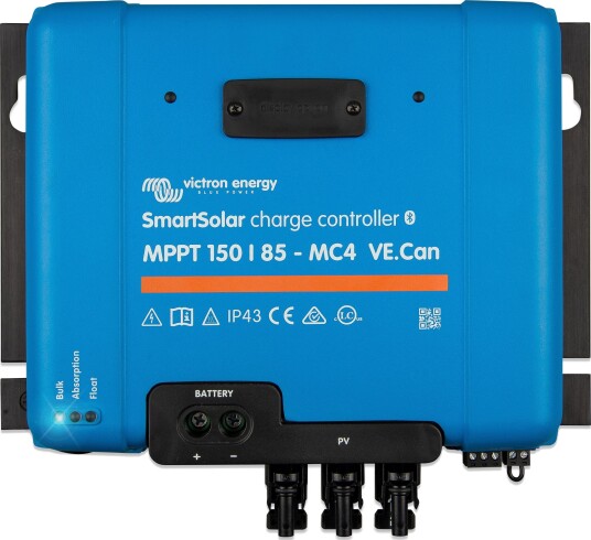 Victron Energy Solcelleregulator SmartSolar MPPT 150/85 MC4 VE.Can