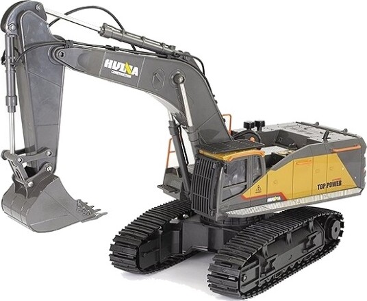 HuiNa Gravemaskin Grå m/Metallskuffe 2.4Ghz 1:14