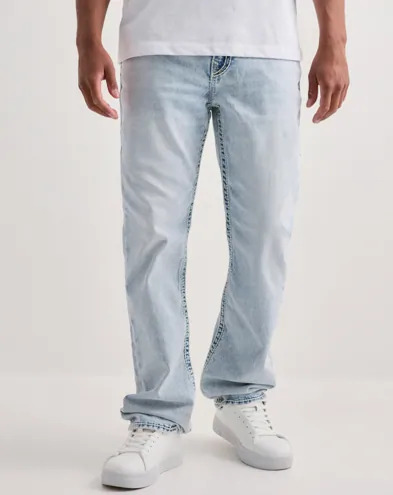 True Religion Ricky Sn Flap Straight leg jeans Blå