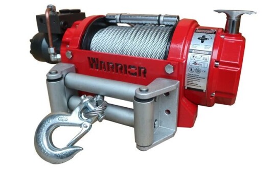 Warrior Winches 80RVSHY Hydraulisk Vinsj 8000lb EN Stålvaier