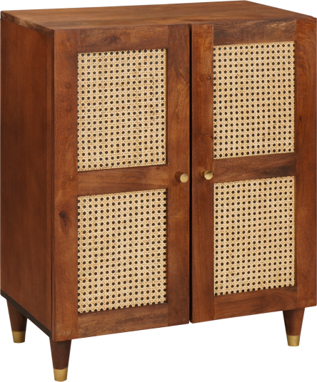 Serviesskap Brun 60 x 33.5 x 75 cm heltre mango