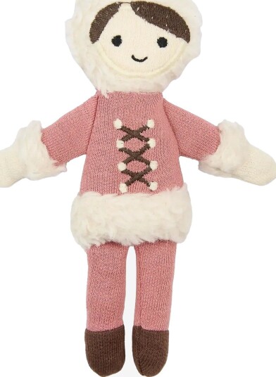 Fabelab Pocket Friend - Girl Eskimo - ASH ROSE - One Size