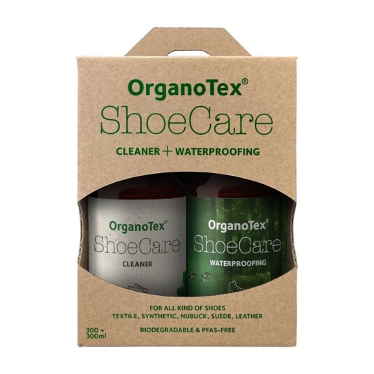 OrganoTex ShoeCare kit ( 300 ml) Clean +Reproof spray OrganoTex ShoeCare kit ( 300 ml) Clean +Reproof spray