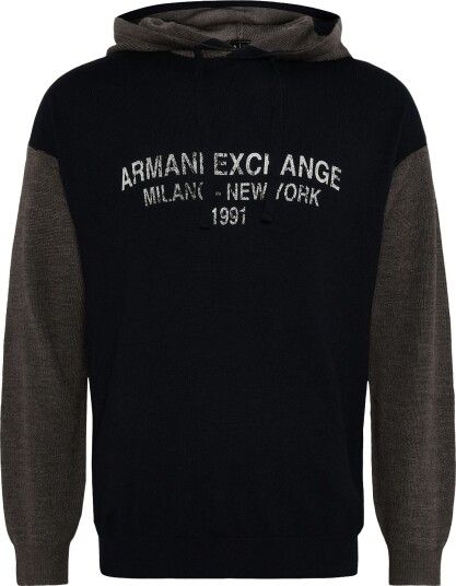 Armani Exchange Pullover DEEP NAVY/FALCON XXL