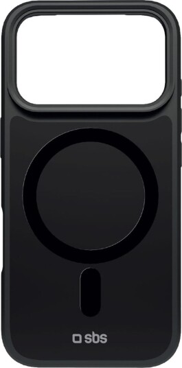 SBS D3O Force-etui til iPhone 18 Pro, kompatibelt med MagSafe – svart