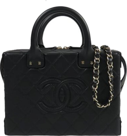Chanel Vintage Dame Svart Chanel Vintage Dame Svart