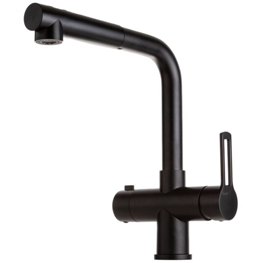 Tapwell Rin887 Uttrekk+Avstengning Svart Matt (TA-9424256)