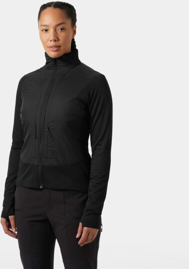 Helly Hansen Versalite Hybrid Fleecejakke Dame Svart Xs
