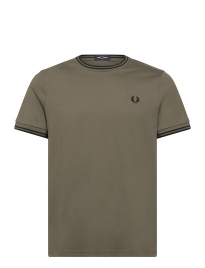 Fred Perry Twin Tipped T-Shirt - Green - S Fred Perry Twin Tipped T-Shirt - Green - S