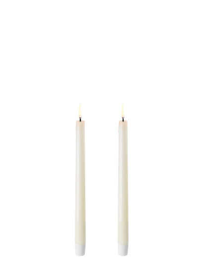 UYUNI Lighting Pillar Led Candle - White - H20CM