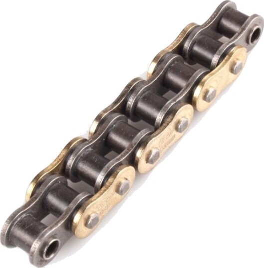 AFAM Kjede 428MR-G - Gull Xs 126L Forsterket Xs-ring Kjede i Gullfarge