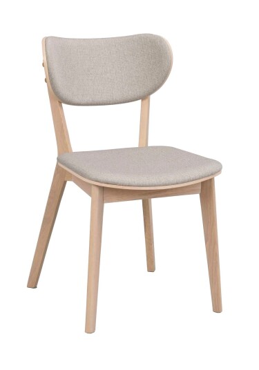 Rowico Home Kato spisestuestol Gråbeige/hvitpigmentert Grå