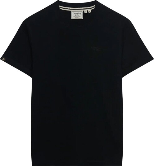 Superdry Essential Stacked Logo Emb Tee Black XXXL