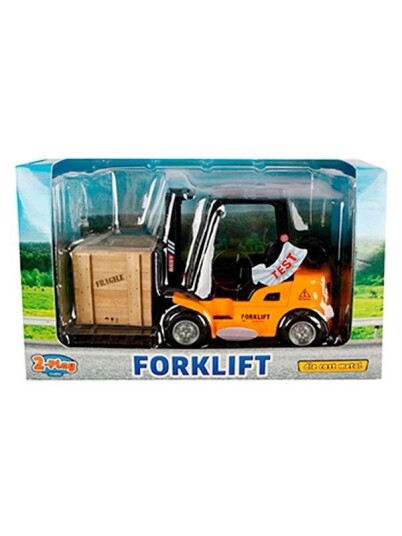 2-Play Traffic 2-Play Die-cast Forklift Truck with Light and Sound 14cm 2-Play Traffic 2-Play Die-cast Forklift Truck with Light and Sound 14cm