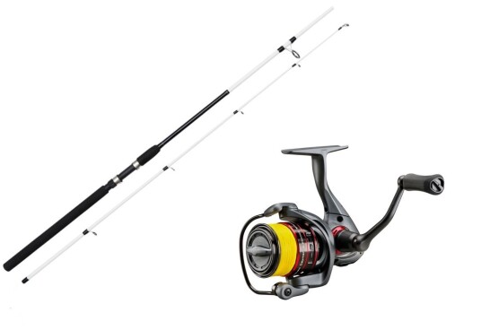 Kinetic Witcher Salt Cc 9" 20 60g/Okuma Ceymar Spinning Prespooled 4000a Kinetic Witcher Salt Cc 9" 20 60g/Okuma Ceymar Spinning Prespooled 4000a