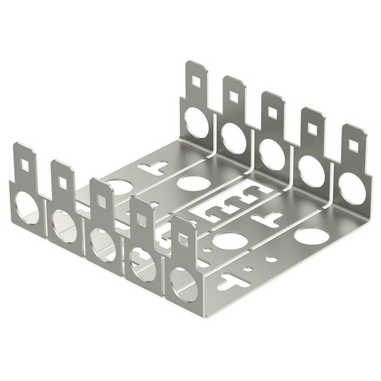 Obo Bettermann 5084036 Klemmeholder for 4 tilkoblingseller skilleliste Stikkontakter & kabler
