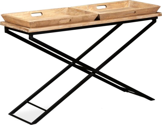 Konsollbord mango heltre 130x40x80 cm