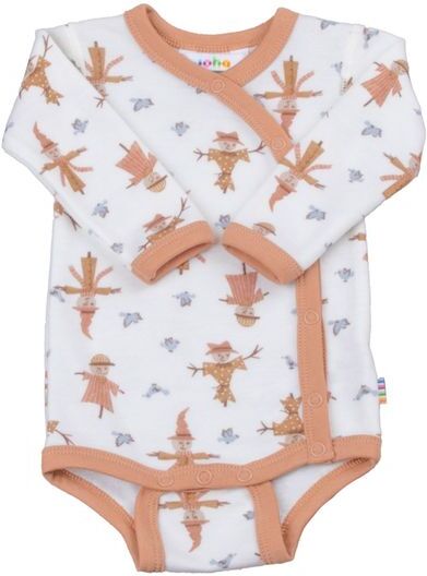 Joha Scarecrow Body Fold-Over I Ull/bambus Off White/ Peach Joha Scarecrow Body Fold-Over I Ull/bambus Off White/ Peach