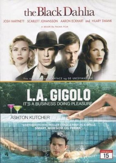 Black Dahlia / L.A. Gigolo DVD 2 filmer i En