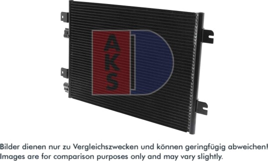 Kondensator, klimaanlegg AKS DASIS 182019N Kondensator, klimaanlegg AKS DASIS 182019N