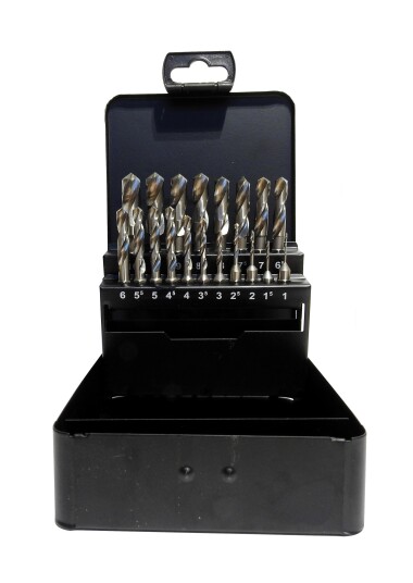 Ironside HC 061 Borsett 19 deler HSS 1/4" sekskant Maskintilbehør & forbruk