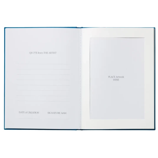 Printworks Frame book Great Art Blue Printworks Frame book Great Art Blue