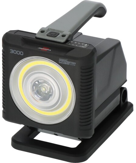 Brennenstuhl Arbeidslampe Multi Battery LED 2160 lm, Inkl. 4 Adaptere For Bosch, DeWalt, Makita, Metabo Og Milwaukee Brennenstuhl Arbeidslampe Multi Battery LED 2160 lm, Inkl. 4 Adaptere For Bosch, DeWalt, Makita, Metabo Og Milwaukee