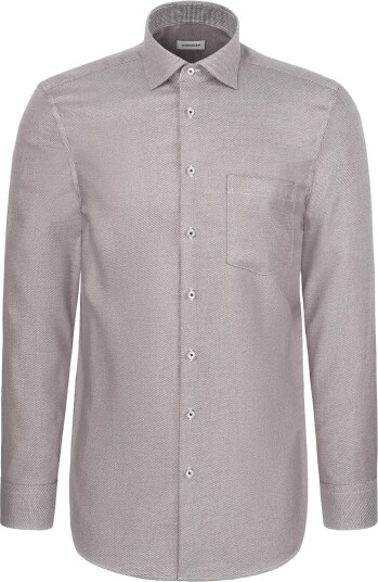 Seidensticker Business Shirt Regular BROWN 39