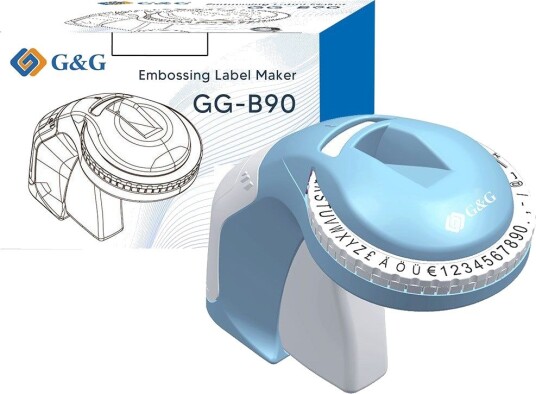 G&G G& G 20621 Manuell Pregepress Blå Hvit 141 G