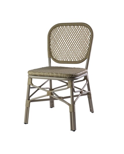 Bianca spisestol vintage