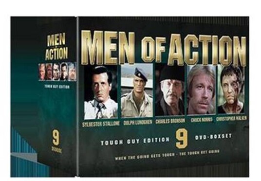Men of Action Box DVD 9 filmer i en box