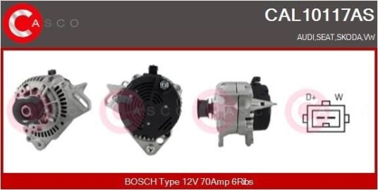 Dynamo CASCO CAL10117AS