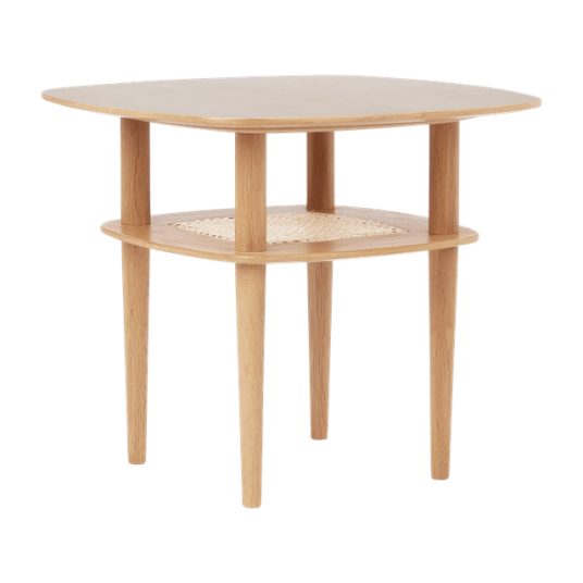 Umage Together Smooth Square 60 Salongbord Høy Eik