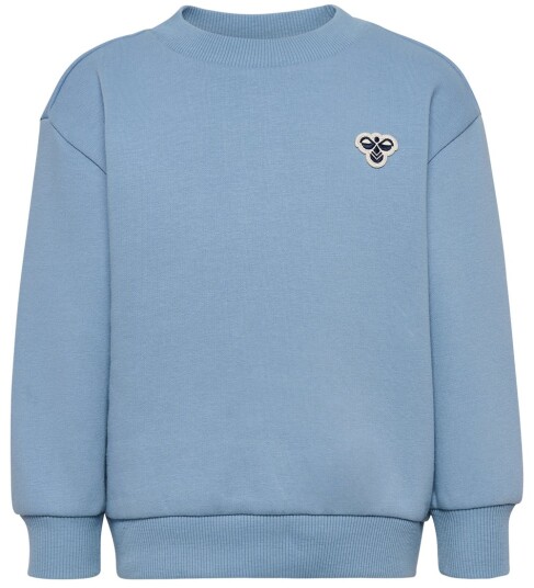 Hummel Mini Loose Bee genser til barn faded denim 86 Hummel Mini Loose Bee genser til barn faded denim 86