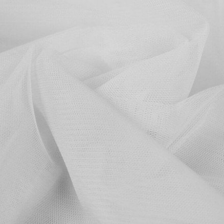 Balsløw Tyllstoff 150cm 01 Hvit 50cm