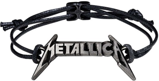 Alchemy Metallica Classic Logo Wrist Strap Hand Made Fine English Pewter 84014891 Alchemy Metallica Classic Logo Wrist Strap Hand Made Fine English Pewter 84014891