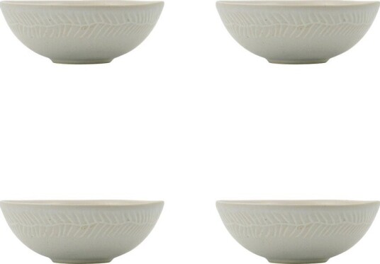 House Doctor   Serve skål 12,1 cm 4 stk off white
