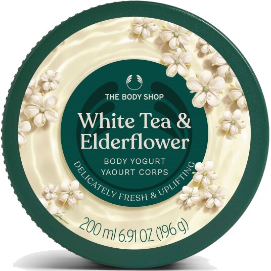 The Body Shop White Tea & Elderflower Body Yogurt 200 ml The Body Shop White Tea & Elderflower Body Yogurt 200 ml
