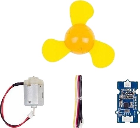 Seeedstudio Grove Vifte Med Dc Motor Og Kontroller V1.1 Seeedstudio Grove Vifte Med Dc Motor Og Kontroller V1.1
