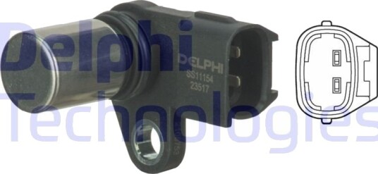 Sensor, kamakselposisjon DELPHI SS11154 Sensor, kamakselposisjon DELPHI SS11154