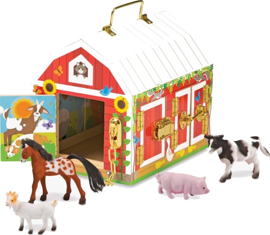 Melissa & Doug Låsehus Bondegården