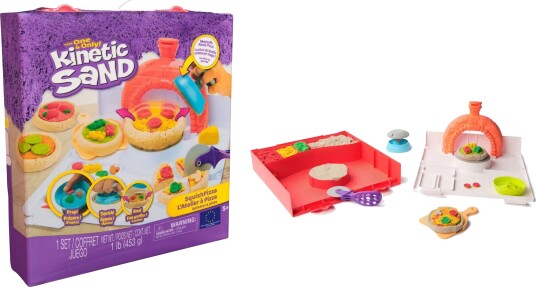 Kinetic Sand
Lufttørkende Leire Squish Pizza